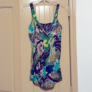 Multicolored Tank Top, size L